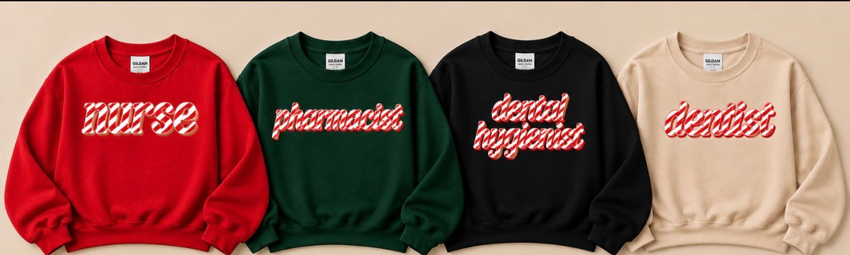 Candy Cane - Crewneck