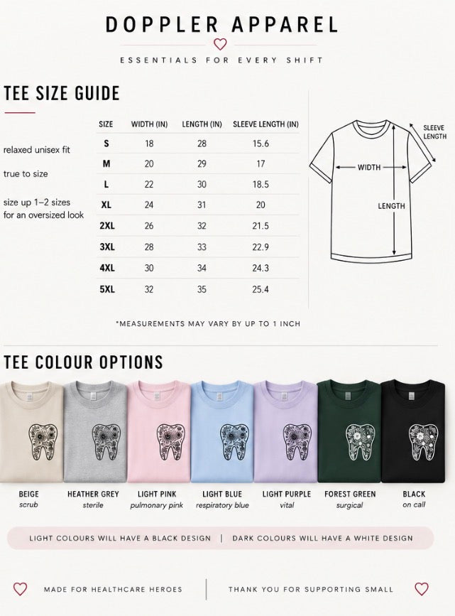 Petals & Pearly Whites - tee