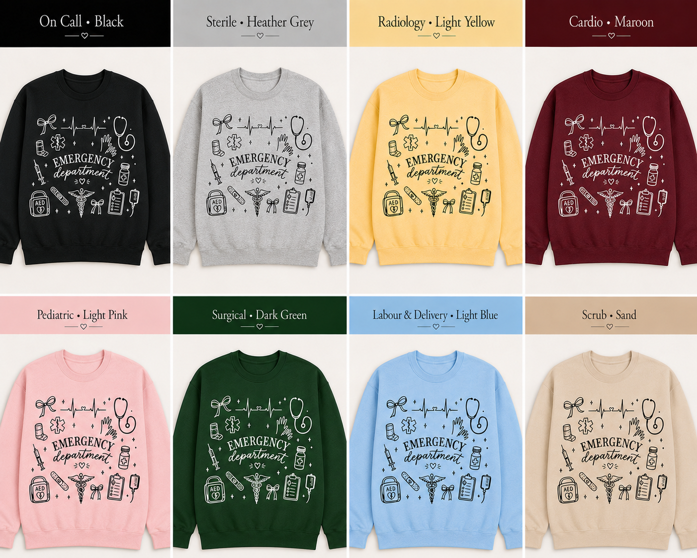 Around the Unit | Emergency - Crewneck
