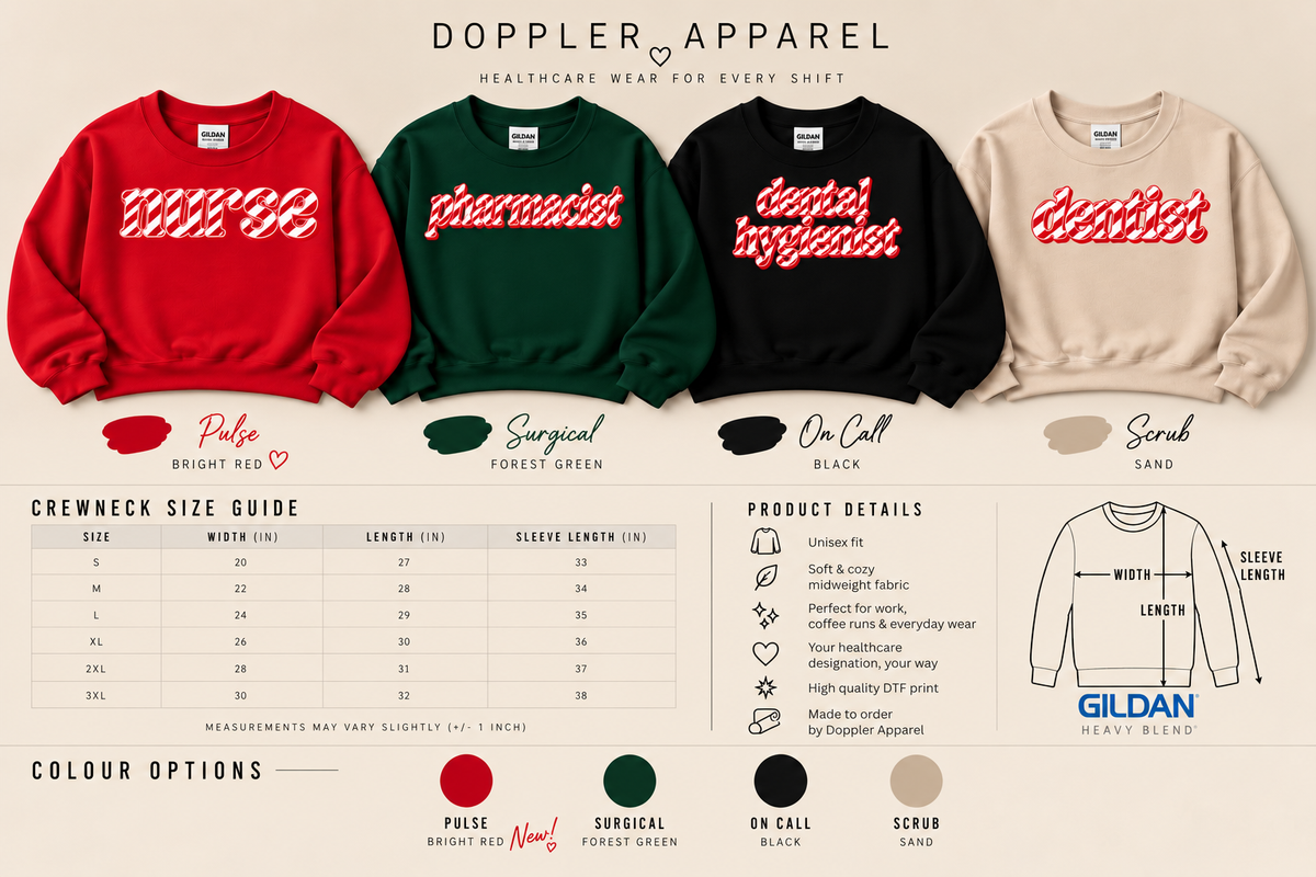 Candy Cane - Crewneck