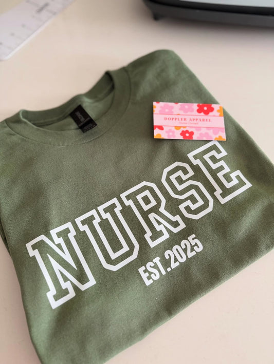 Nurse Est. - Tee