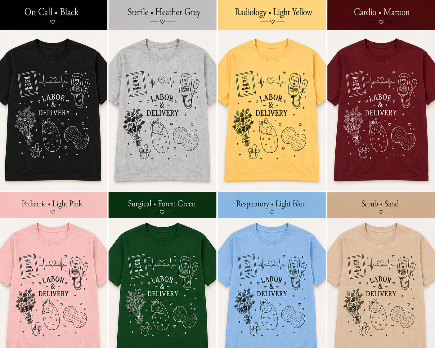 Around the Unit | Labor & Delivery - Tee