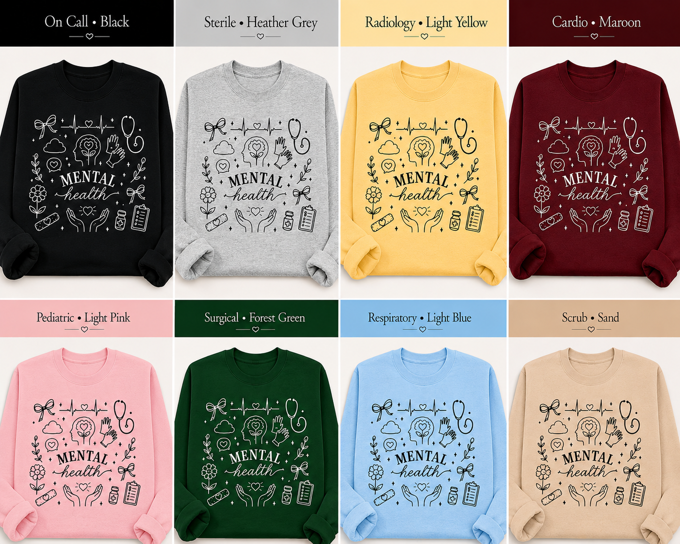 Around the Unit | Mental Health - Crewneck
