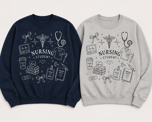 Around the Unit | Nursing Student - Crewneck
